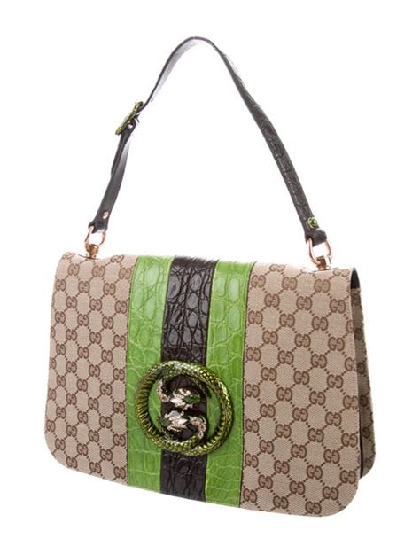 gucci borsa 2 serpenti|Gucci leather handbags.